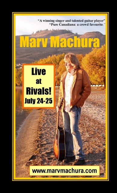 Marv Machura gig poster